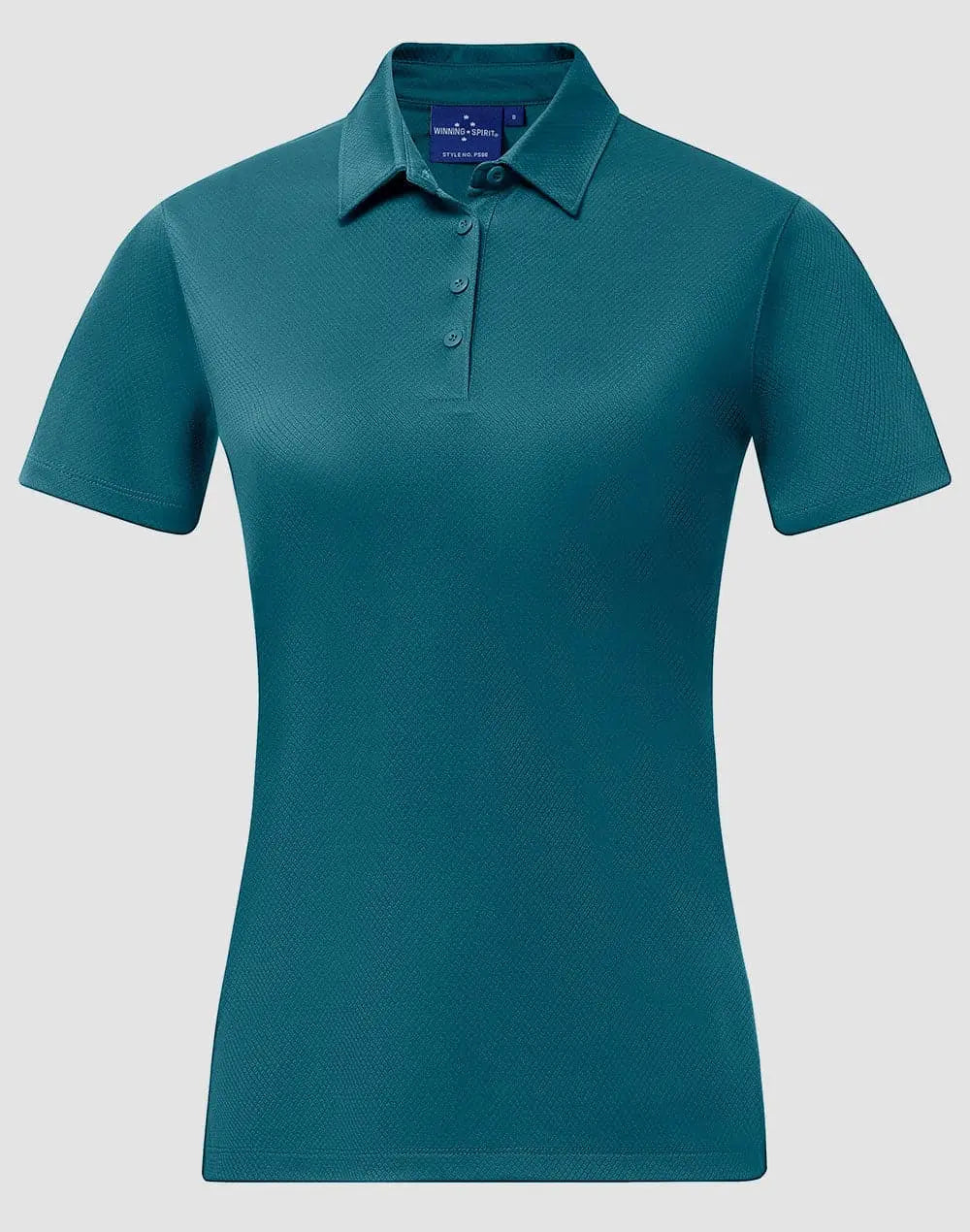 Women's Sustainable Jacquard Knit Polo Shirt PS96 Winning Spirit